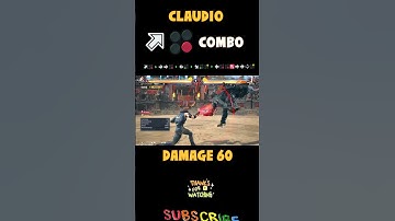 Claudio combo guide tekken8 I Claudio easy combo for beginners tekken8#Claudio#combo#tekken8