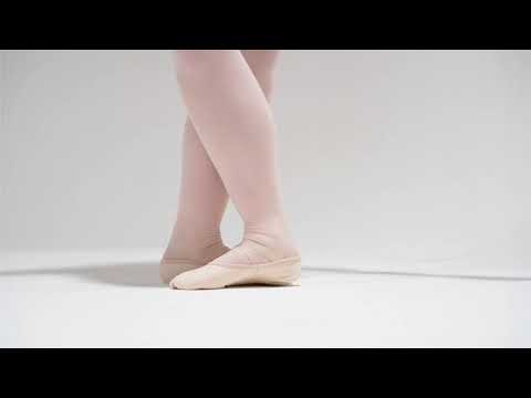 Unveil grace in the Stella Canvas Ballet Shoe by Capezio