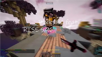 Showdown l Hacking on BlocksMC ft. Rise 5.96