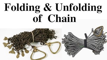 Folding & Unfolding of Chain # Chain Survey #