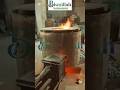 Aluminium setup wood peelet elletburner #machine #business #pelletstove #burner #oilburner