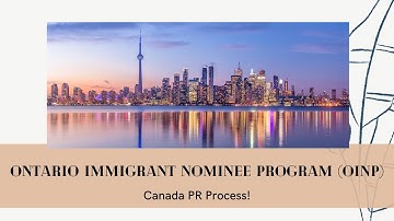 Ontario Immigrant Nominee Program (OINP)! Step by Step guide!