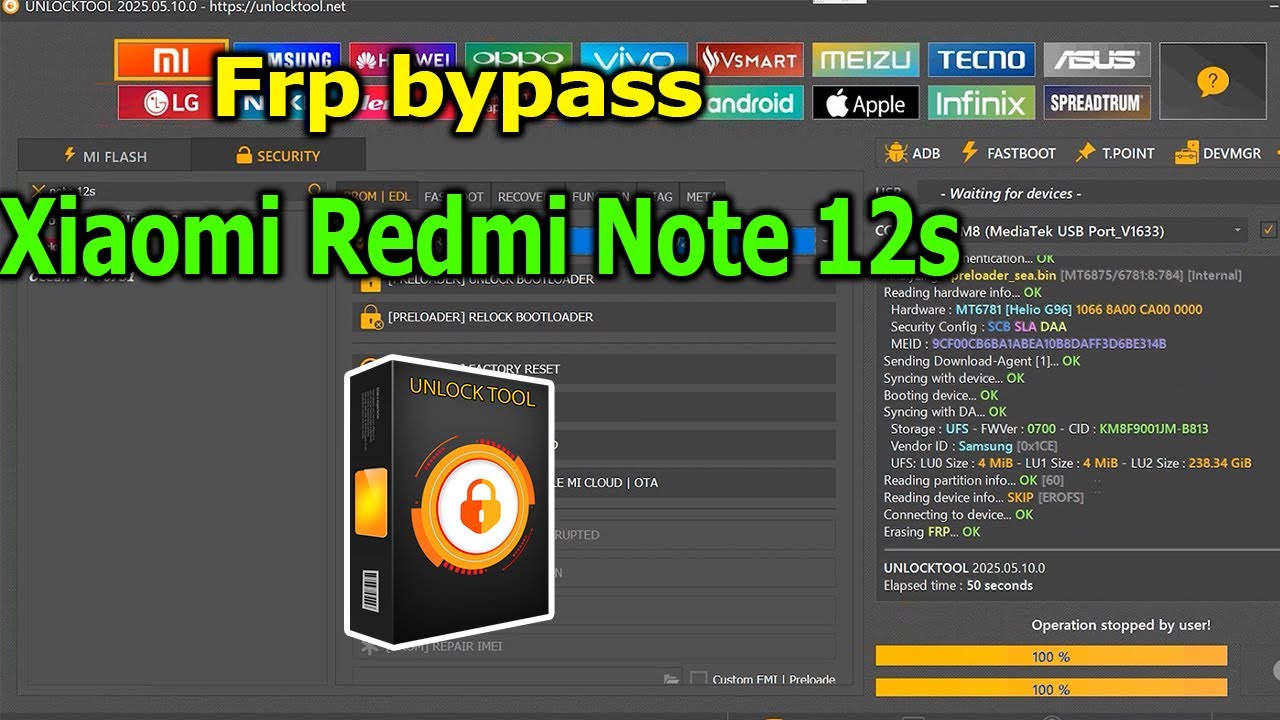 FRP Bypass Google Account Lock Xiaomi Redmi Note 12s with