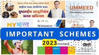 Important Government Schemes / Assam / India / ADRE / APSC Prelims 2024 / free class screenshot 5