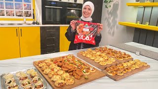طريقة عمل ميني بيتزا | العزومة مع الشيف فاطمة أبو حاتي