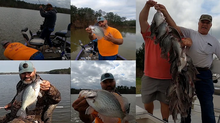 Crappie fishing Clark Hill and Lake Murray 2023