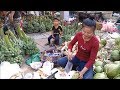 Awesome laos street food in Savannakhet laos market - Asian food