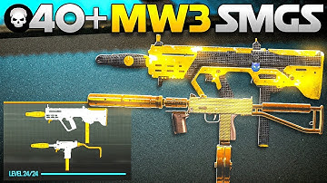 40 KILLS with EVERY MWIII SMG in Warzone + Best Class Setups