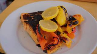 Blazing Bull Infrared Grill Cooks Salmon Quick