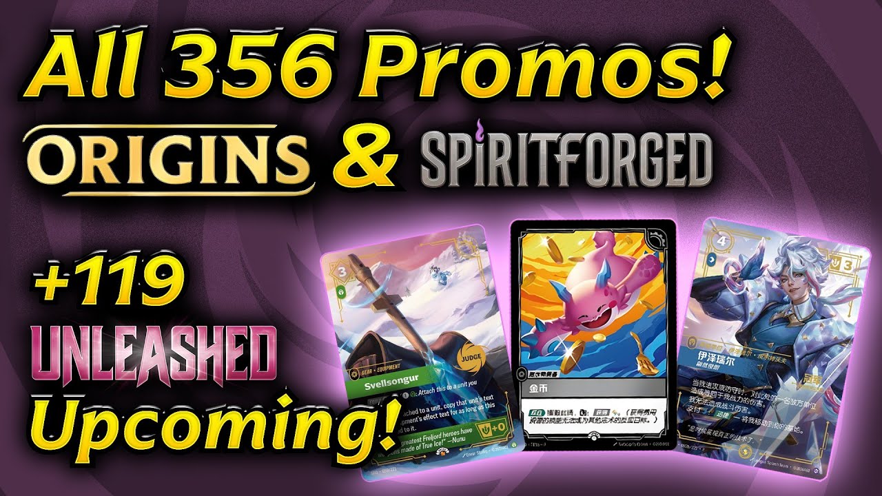 All 356 Promos! (+119 Upcoming!) as of 05/01/2026 - Riftbound
