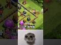 This Clash of Clans moment hurt my soul! 😭🔥 #clashofclans #coc #shorts