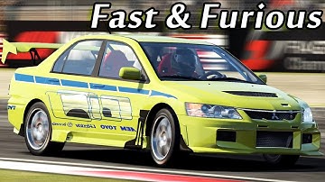 NFS Shift 2 - Mitsubishi Evo 9 from 2Fast 2Furious