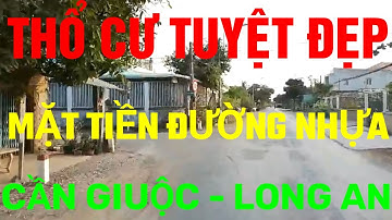 (Ms 163♥️Đã Bán) Lô Thổ Cư Tuyệt Đẹp Mặt Tiền Đường Phước Lâm, Trường Bình, Cần Giuộc | Bđs Long An