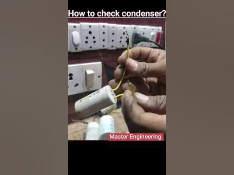 How to check condenser at home ? #experiment #condenser #