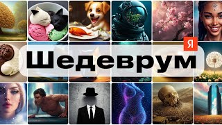 Это Шедеврум - обзор нейросети от Яндекс, конкурент Midjourney