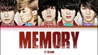 FT Island Memory Color Code Lyrics Rom English Indonesia Trans