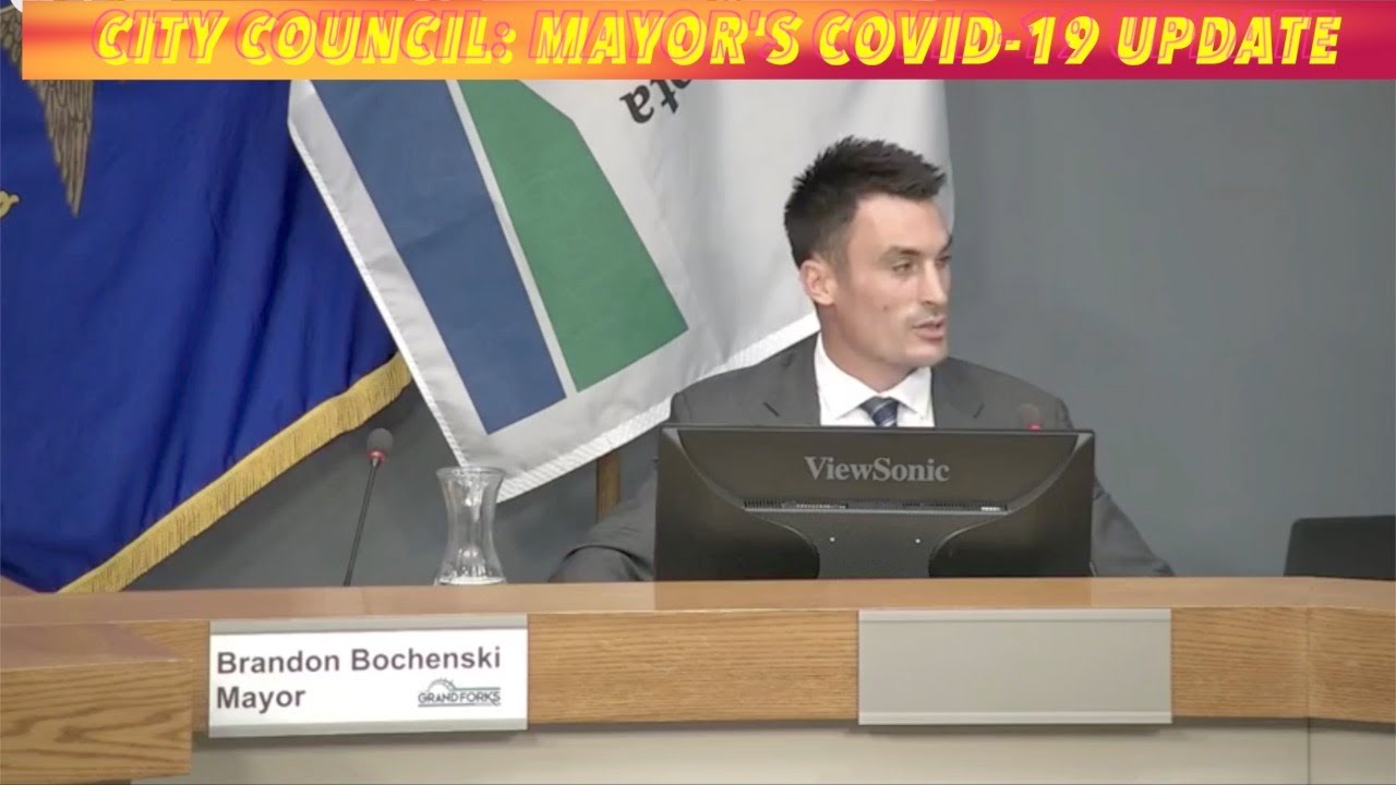 GRAND FORKS CITY COUNCIL Mayor's COVID19 Update YouTube