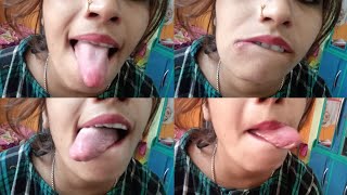 Tongue Moving I Teeth Counting With Tongue Challenge Video