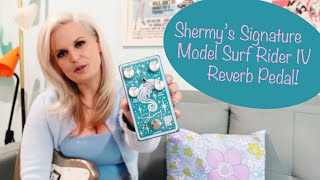 Video-Miniaturansicht von „The Surfrajette Shermy Surf Rider IV Reverb Pedal from Solid Gold FX!!“