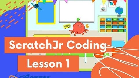 ScratchJr Coding Lesson 1 | How to Make Character Move | Free Programming Lesson1