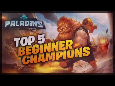 TOP 5 best champions for beginners in Paladins 2020!