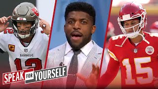Mahomes 2-peat is more impressive than Brady winning in Bucs debut — Acho | NFL | SPEAK FOR YOURSELF
