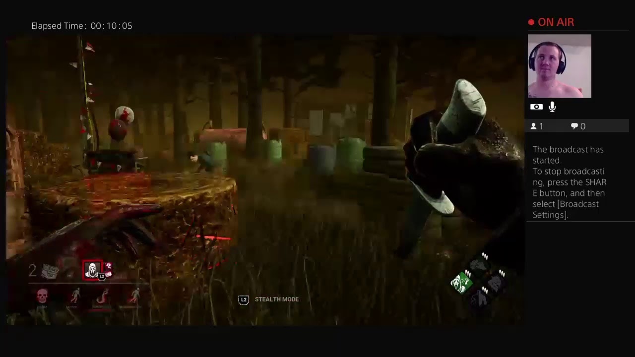 Dead by daylight trying to play killer - YouTube