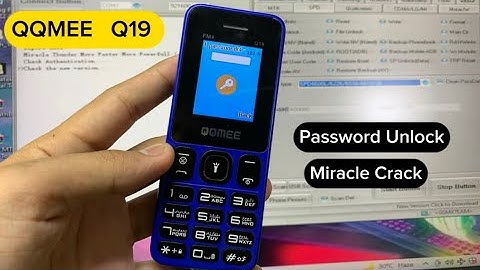 QQMEE  Q19 Spd Cpu  Password Unlock in 1 Click With Miracle Crack 2023 || Atif Mobile Solution💯✅