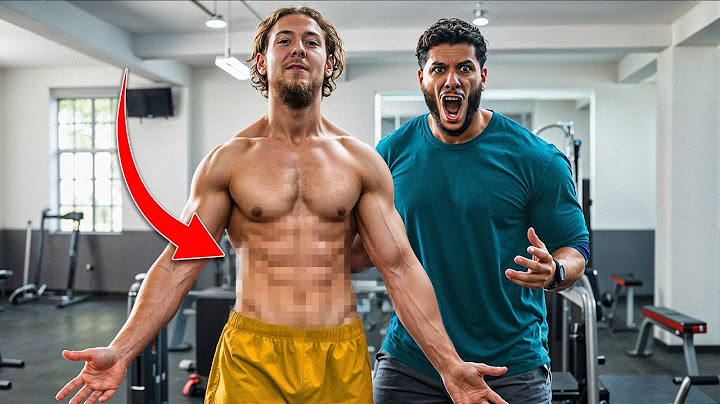 @NassimSahili SHOCKED by my PHYSICAL TRANSFORMATION!!