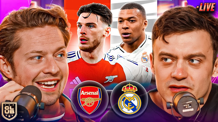 ARSENAL 3-0 REAL MADRID | THE CLUB LIVE