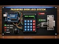 Arduino UNO Password Door Lock System | Smart DIY Security Project 🚪