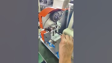 Soft thin thread multi-thread fixed-point multi-turn tape wrapping machine软细线多线定点多圈缠胶布机