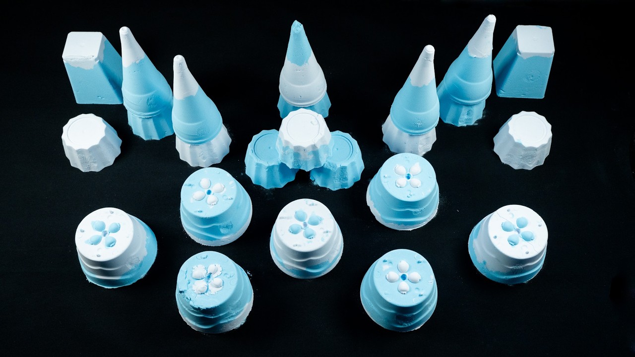 Baking Soda ASMR - Blue🩵💙