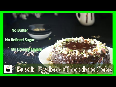 EASY Chocolate Cake with Ganache| चाॅकलेट केक रेसिपी बिना अण्डे |Eggless Chocolate Cake Recipe