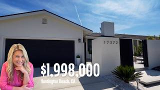 Huntington Beach Home Tour 🏡 | Fully Remodeled Contemporary Coastal Home | Turnkey HB Living