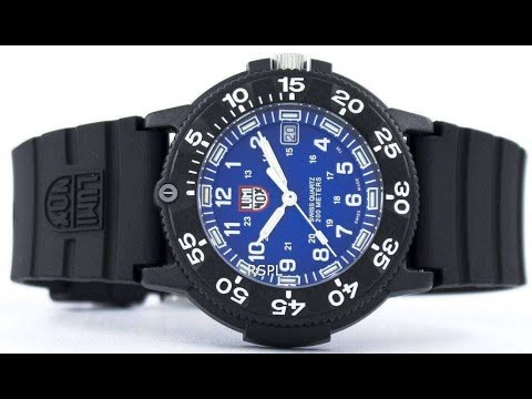 Review Luminox Mens Original Navy Seal 3000/3900 Series Watch Blueface