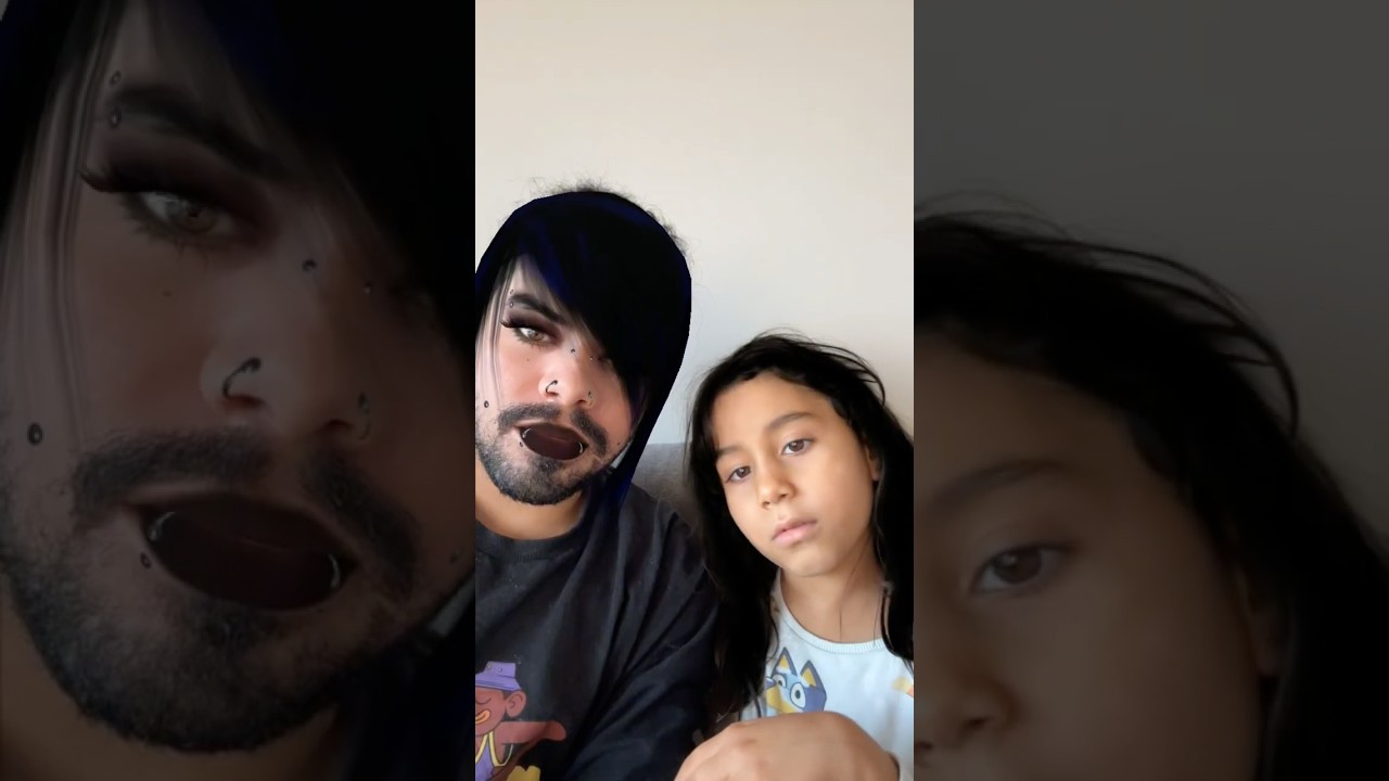 TENTANDO FAZER A MIA RIR COM FILTROS ALEATÓRIOS 😂 