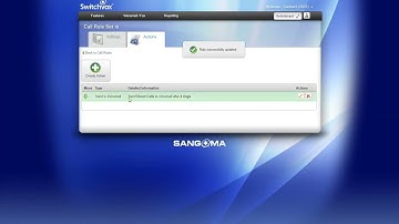 Features Tab / Call Rules - Sangoma Switchvox