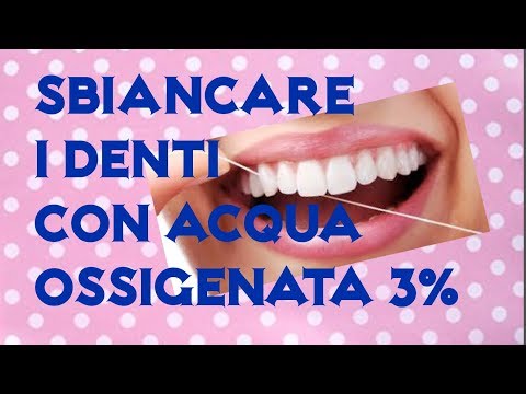 Video: Semplici modi per decolorare i capelli con perossido di idrogeno e bicarbonato di sodio