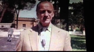 David Niven talks about Robert Newton