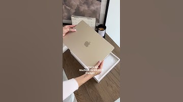 Macbook Air M4 2025 unboxing #macbookstarlight #macbookm4 #macbookairm4 #macbook2025