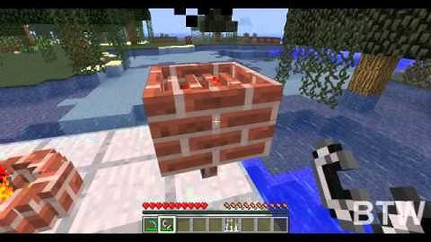 Minecraft Mod Review - FirePlace Mod