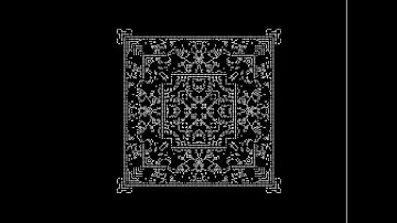 Another threshold = 3 neighbour counting cellular automaton