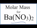 Barium Nitrate and Atomic Mass
