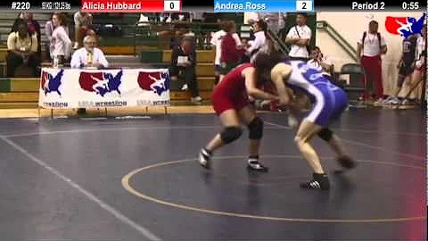 Sunkist Women 55kg - Alicia Hubbard vs. Andrea Ross