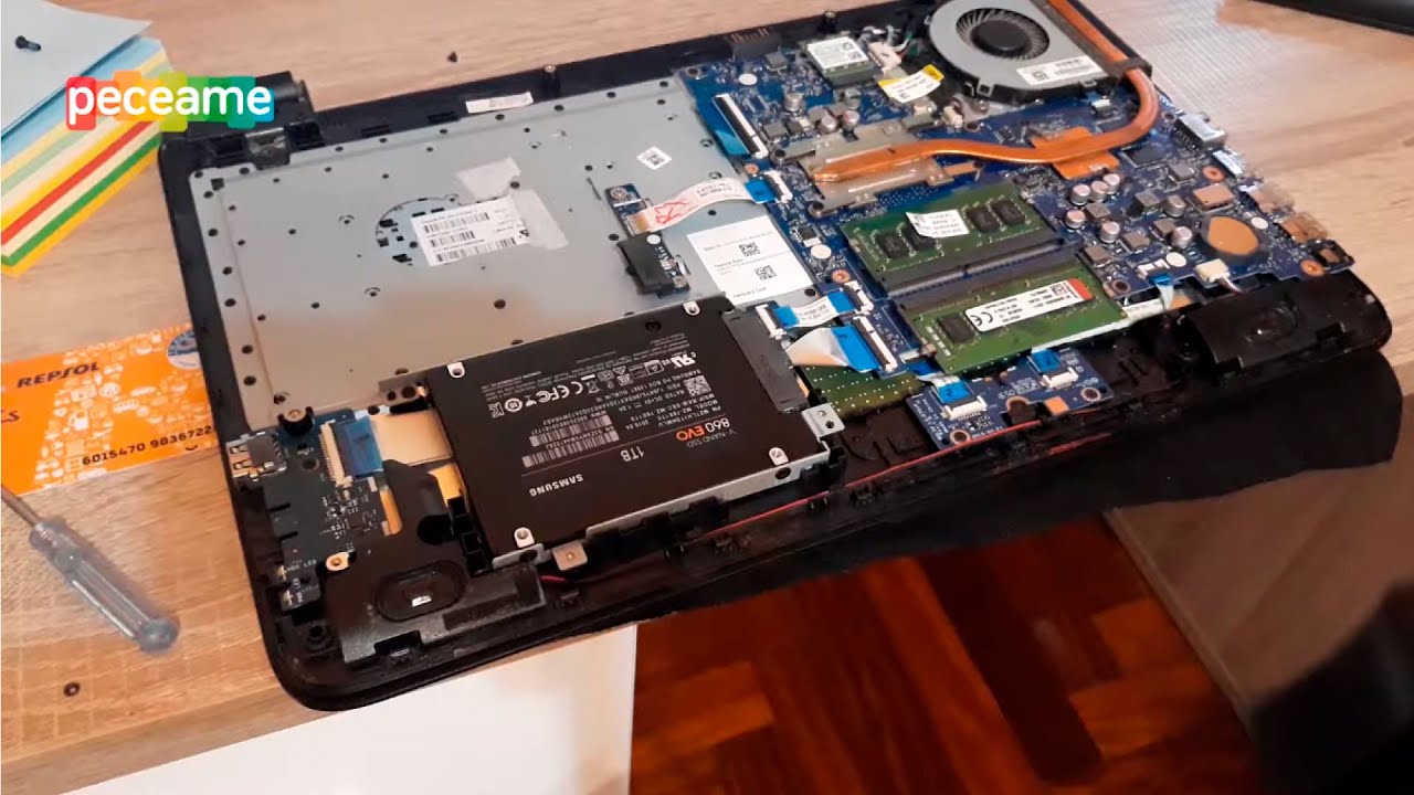 Cambiar disco mecánico HDD a sólido SSD en Portátil. - YouTube