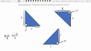 Spiderweb Math - Triangles 1 (Right Angled)