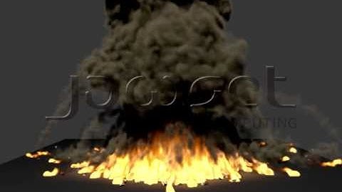 Turbulence FD - Explosion Test