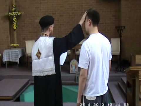 My Baptism into the British Orthodox Church (Copti...