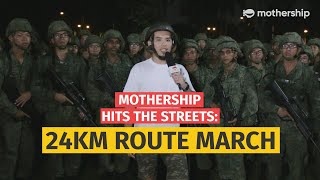 Why Do Army Recruits in Singapore March 24km?